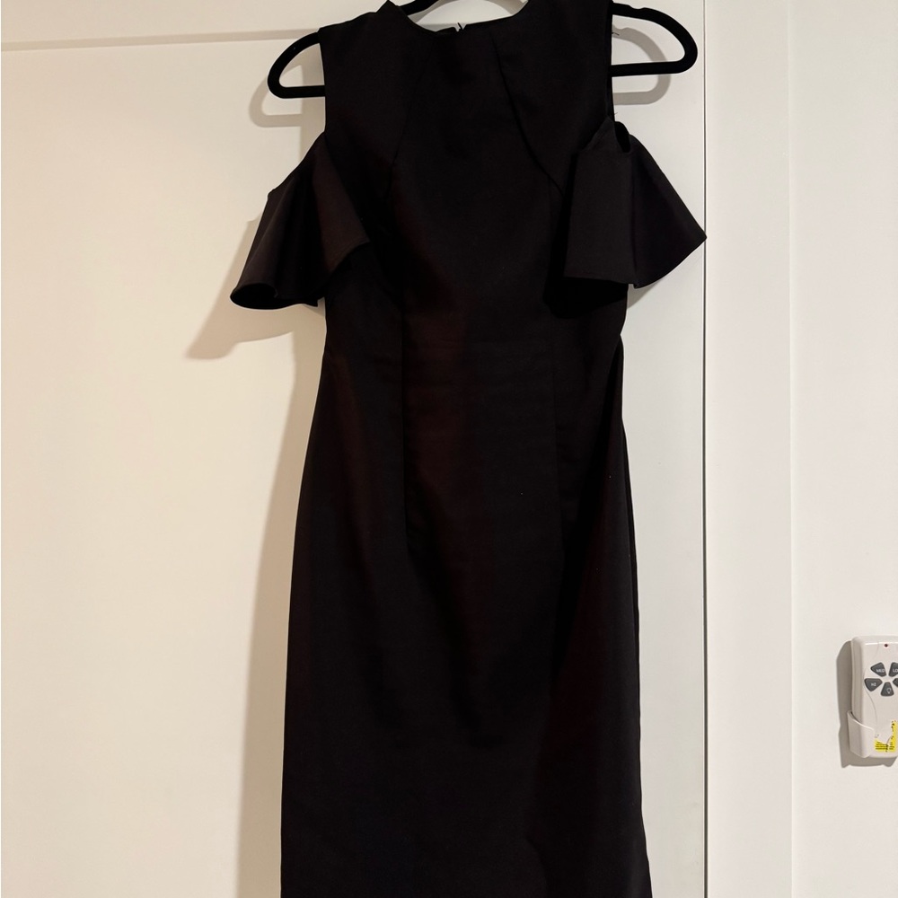 Zara Black One Shoulder Dress